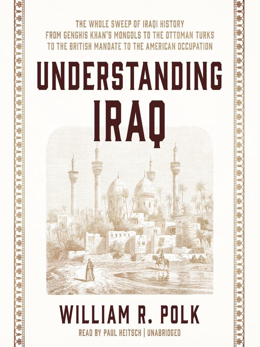 Cover image for Understanding Iraq